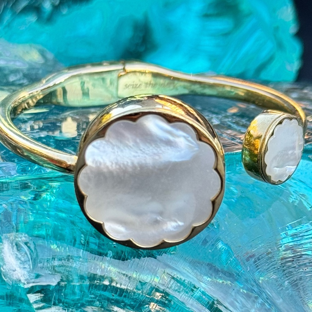 Kate Spade New York Scalloped Mother-of-Pearl Activity Tracker – Hard to Find!